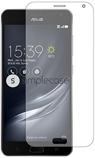 Protecteur D'écran AtFoliX FX-Hybrid-Glass Pour Asus ZenFone 3 Ultra - Dureté 9H, Antichoc Et Anti-rayures - Neuf