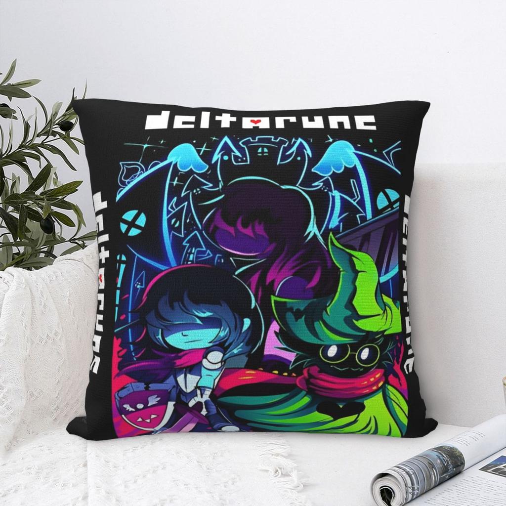 Y2K Living Room Deltarune Gamedecorations Pillowcase Merch Pillow Covers Zippered Multi-Size