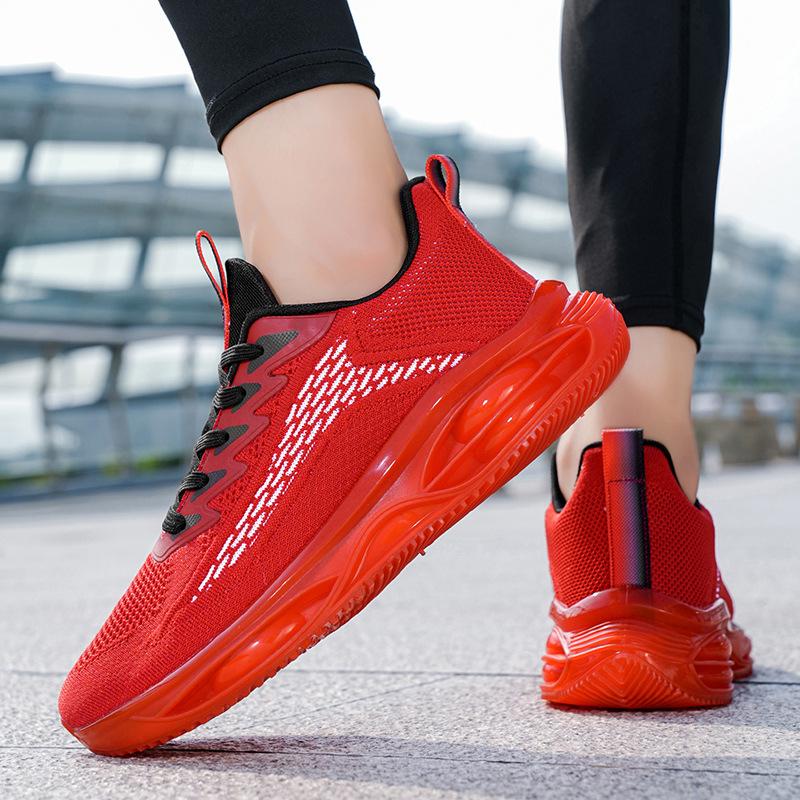 

Men s shoes 2025 new full palm air cushion running shoes men s non-slip shock absorption casual sports shoes fashion trend dad shoes 39