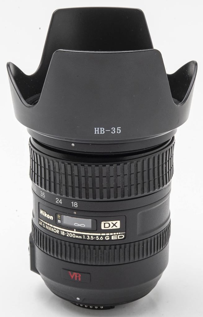 Nikon DX VR Zoom Nikkor Nikon DX format only AF-S ED18-200mm F3.5-5.6G(IF)