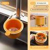 1Pcs Kitchen Sink Filter Drainage Bowlleak-Proof Filter Multifunctional Strainer Basketadjustable Hanging Sink Drain Basket