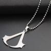 Assassin's Creed Punk Sweater Men's Sweater Chain Hip Hop Chain with Necklace Pendant