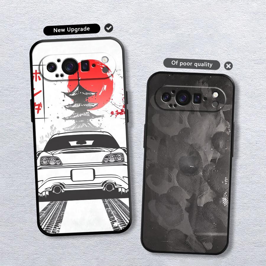 Funda Handyhülle Case für Google Pixel 10A 8a 9a 7a 6a 6 7 8 Pro 10 9 Pro XL JDM Sport COOL Auto