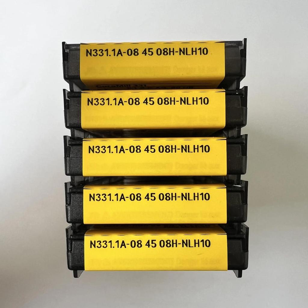 Original Sandvik / N331.1A-084508H-NLH10 / CNC lathe carbide blade 10 PCS