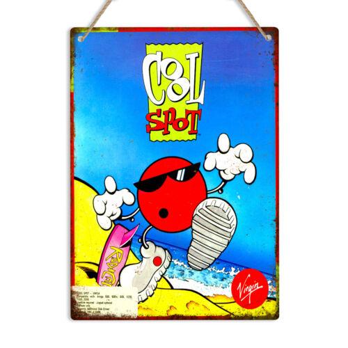 

COOL SPOT Metal Tin Wall Sign Plaque Commodore Amiga Retro Gaming Man Cave ShedAluminum 30x40cm(11.8x15.7inch)