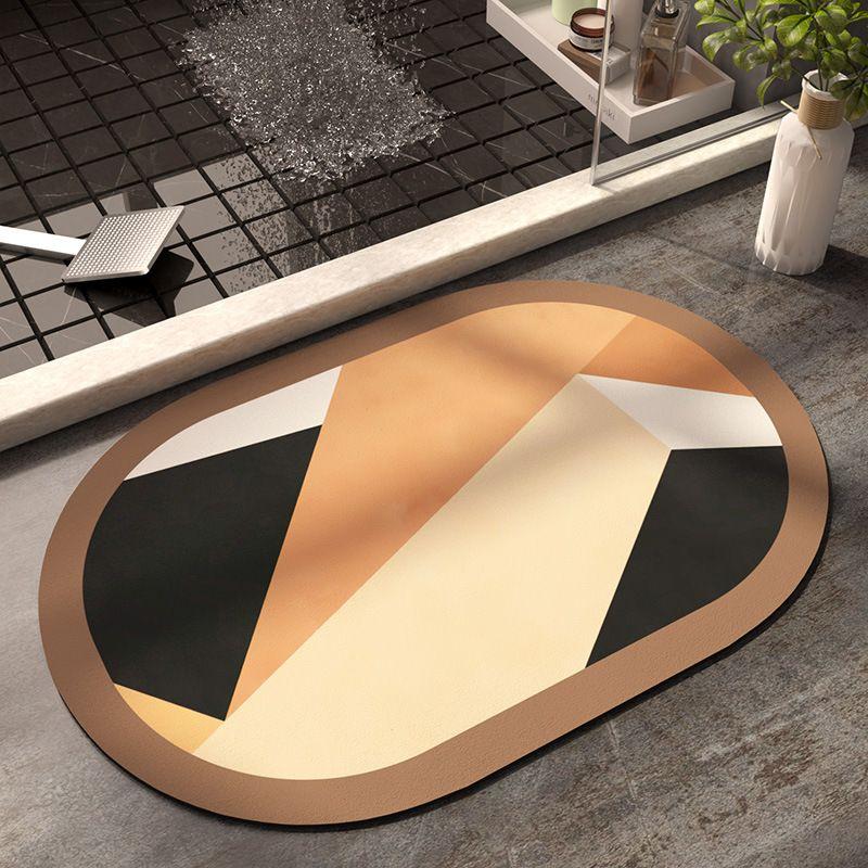 Diatom mud absorbent mat household floor mat bathroom toilet kitchen door non-slip quick drying