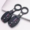 Key Fob Cover for Honda Accord Civic CR V City Jazz Fit Pilot with Keychain Anti-Scratch Surface Shockproof Structure Soft Grip Texture