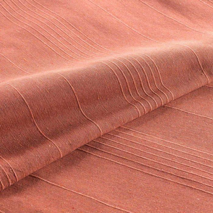 Plaid enroulable 180 x 220 cm polycoton Lucile Vert Vieux rose