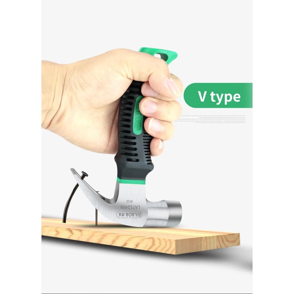 Mini Claw Hammer 8OZ Nail Hammer Tool Steel Woodworking Striking and Electronic Tools