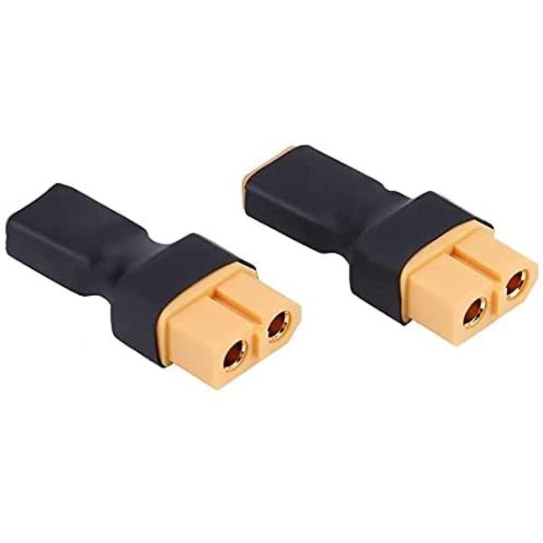 Batterieadapter-Konverter XT30 auf XT60 | 5er-Pack | Leicht & Langlebig | Für Drohnen, LiPo-Ladegeräte, Pioneer Stereo