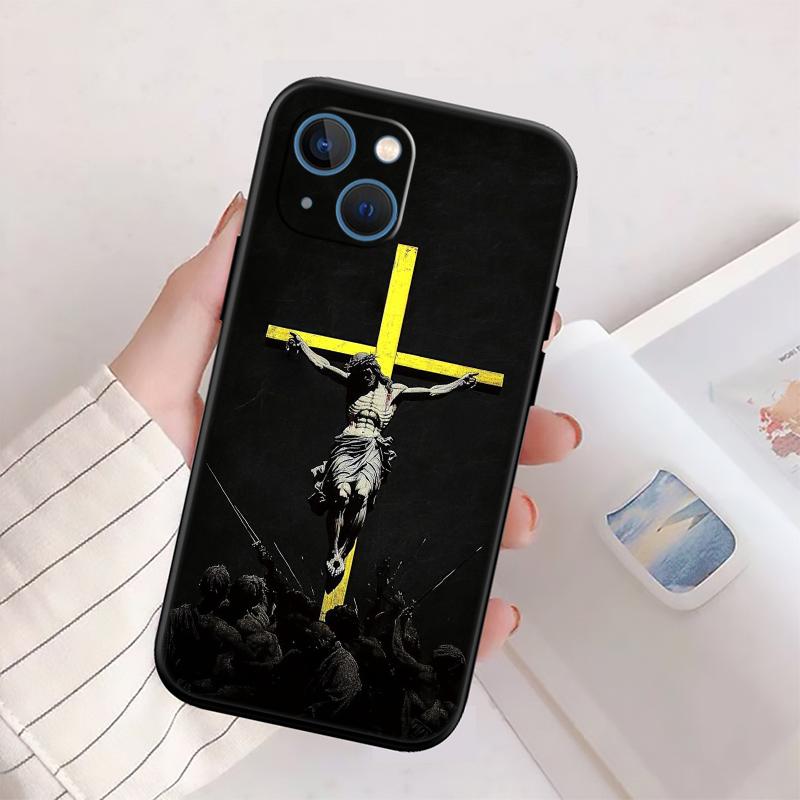 BH30 Jesus Christ Phone Case for Samsung Galaxy S20 S21 S22 Ultra FE + Plus A21S A22 A24 A25 A26 A30 A30S A31