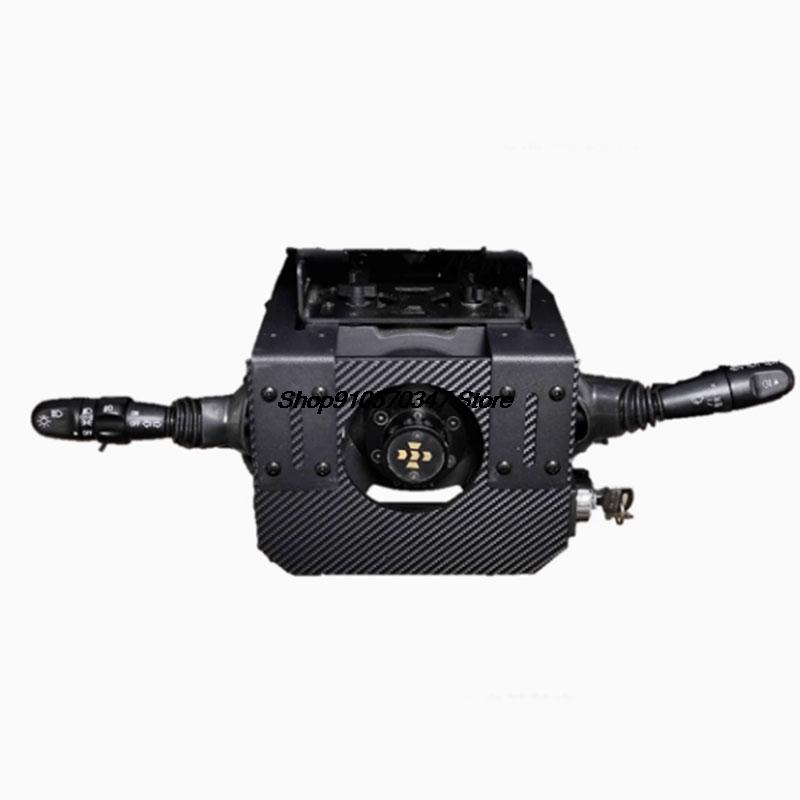 Racing Simulator Steering Wheel Turn Signal Light With Key Start Wiper Switch For  Moza R3/R5 Euro/American Truck For R5
