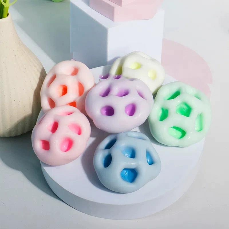 Slow Rising Ball Shapeable Ball Reliever Pinch Toy Slow Rising Hand Exercise Toy For Students Classroom Prize Box