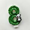 Panda Digital Candle Cute Panda Birthday Cake Party Candle Independent Packaging Simple Transparent