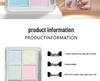 6-Color Magic Mirror Powder Set: Ultra-Bright Nail & Eyeshadow Palette with Aurora and Gold Ripple Effects