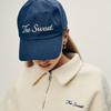 The Sweat. Cursive Logo Cap - NAVY
