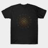 Sacred Geometry Flower of Life Platonic T Shirt S 5XL Fast Shipping