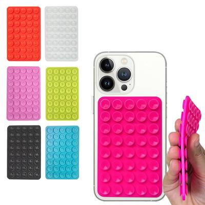 Cep Telefonu Fikstürü için Çift Taraflı Silikon Vakum Pedi Vakumlu Bardak Destekli Yapışkanlı Silikon Kauçuk Vakum Pedi Sabit Ped için