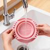 3 In 1 Makeup Brush Cleaner Silicone With Brush Holder Powder Puff Cleaning Bowl Folding Makeup Brush Cleaning Box Travel