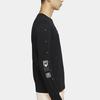 Air Jordan 23 Logo Print Casual Long Sleeve T-Shirt Men Tops Black CT3662-010