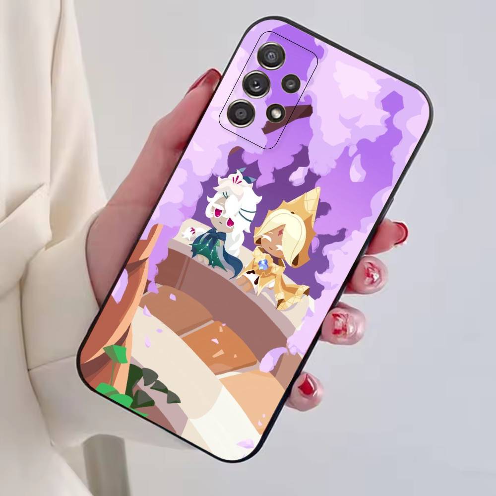 Game C-Cookie R-Run Kingdom Phone Case For Samsung S25,S24,S21,S22,S23,S30,Ultra,S20,Plus,Fe,Lite,Note,10,Black Cover