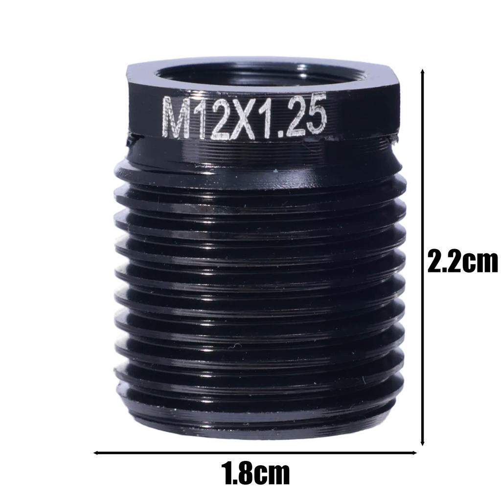 1pcs Aluminum Shift Knob Adapter Converter Female Threaded for M8 M10 Car Tuning Handle Parts Auto Parts