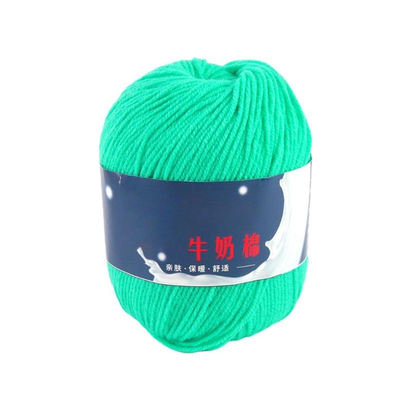 DIY Knitting Yarn Cotton Yarn Cream Hand Washable Knitted Yarn Easy To Store