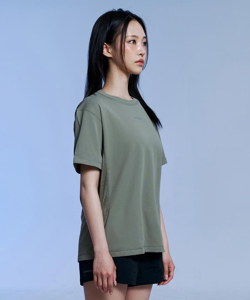 OFFGRID Ventra Octa Short Sleeve T-Shirt - Khaki