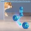Pelota de juguete inteligente para perros, electrónica, interactiva, con movimiento USB, automática, para cachorros, regalo de cumpleaños, productos para gatos