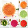 33cm Sitzkissen Gartenstuhlbezug Boden Obstform Rund Outdoor-Dekoration Gefülltes Sofa Bodenkissen Gesäß Entspannendes Kissen