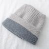 Neue Frauen Nette Katze Ohr Winter Hut Doppel-schicht Kaninchen Pelz Hut Stilvolle Weiche Beanie Hut Für Frauen Warme grils Gestrickte Hut