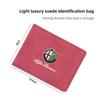 WAJDS1 Car Stickers For Alfa Romeo Car Driver's License Cover ID Credit Case Holder Driving Document Travel Pass Purse For Alfa Romeo 4
