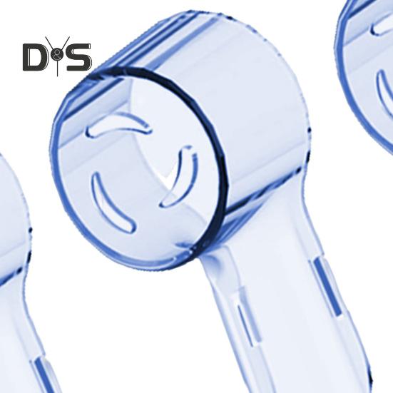 6 Stück staubdichte Zahnbürstenkopf-Abdeckungen mit Belüftungslöchern, lebensmittelecht, BPA-frei, wiederverwendbar, staubdichte Schutzhüllen für die IO-Serie