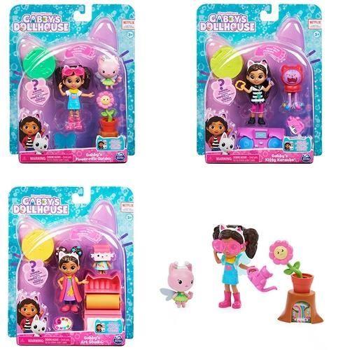 Pack Figurines et Accessoires - SPIN MASTER - Gabby et La Maison Magique - 2 Figurines - Surprise - Créativité
