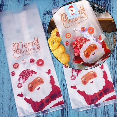 Embalaje de Regalo para el Hogar Bolsas de Regalo Galletas Autoadhesivas 50 Piezas Bolsa de Caramelo