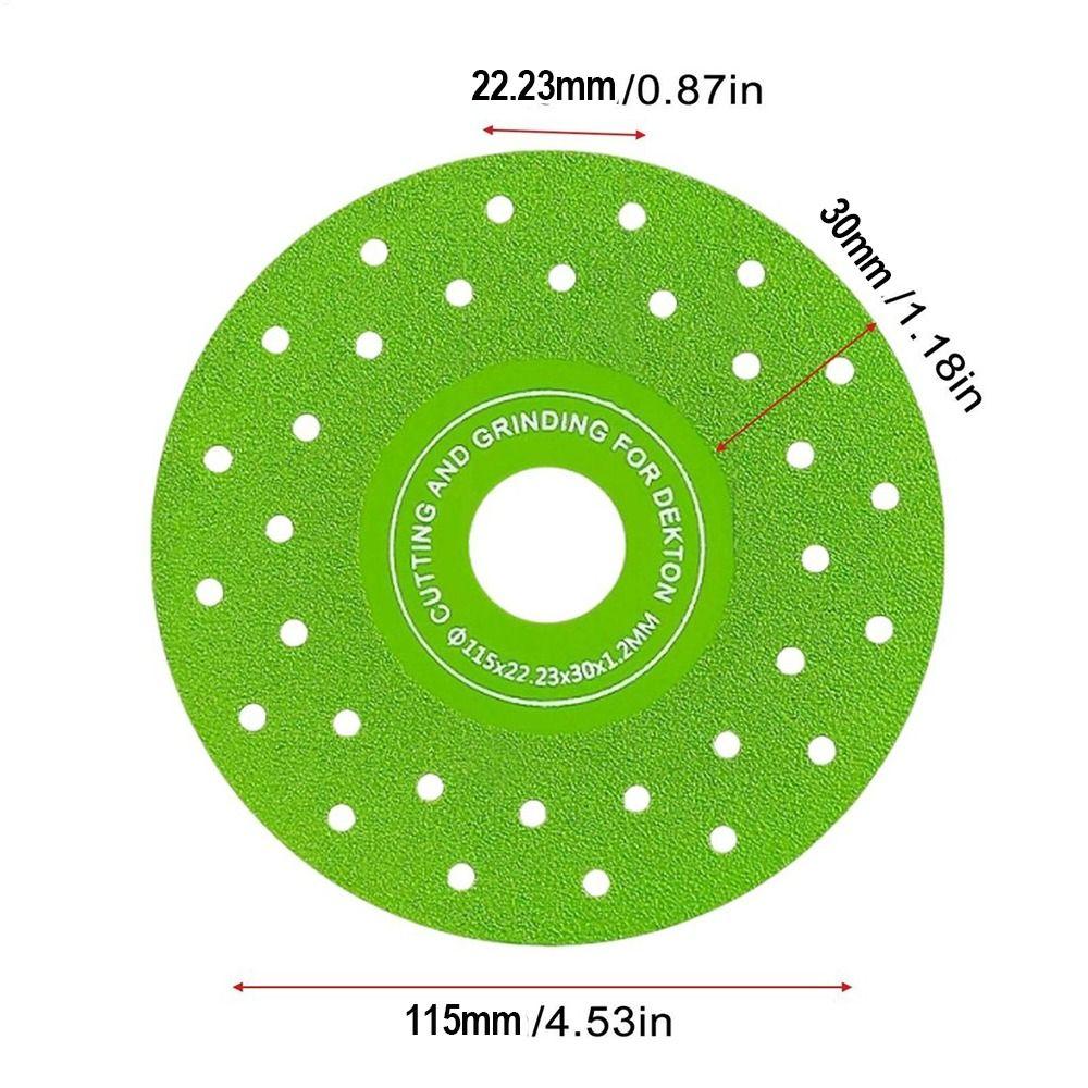 Steel Rock Slab Grinding Disc 100/115mm Diameter Polishing Cutting Blade Cutter Cutting Wheel Circular Cutting Disk for Crystals