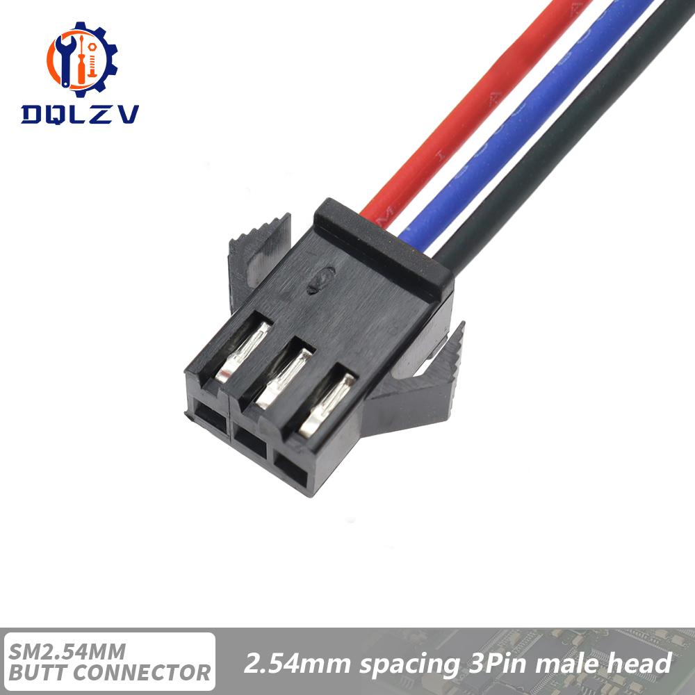 2.54mm SM 2 3 4 5 6Pin Connector Plug Male / Female Head Wires Cables DC Wire Connector Micro Male Female Plug Connectors