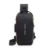 Chest Bag Men's Crossbody Bag New Fashion Casual Large Capacity Waterproof Oxford Cloth Single Shoulder Small Backpack Men