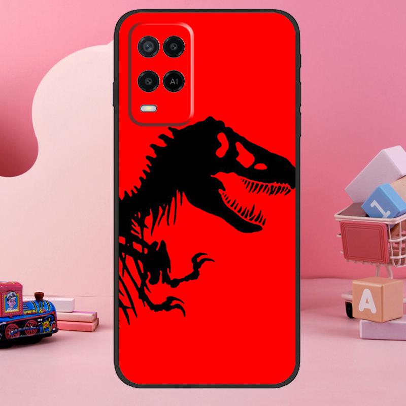 Dragon Dinosaurs Case For Oppo A18 A38 A58 A78 A98 A74 A54 A94 A80 A60 A40 A96 A76 A16 A15 A17 A57 A77 A5 Pro