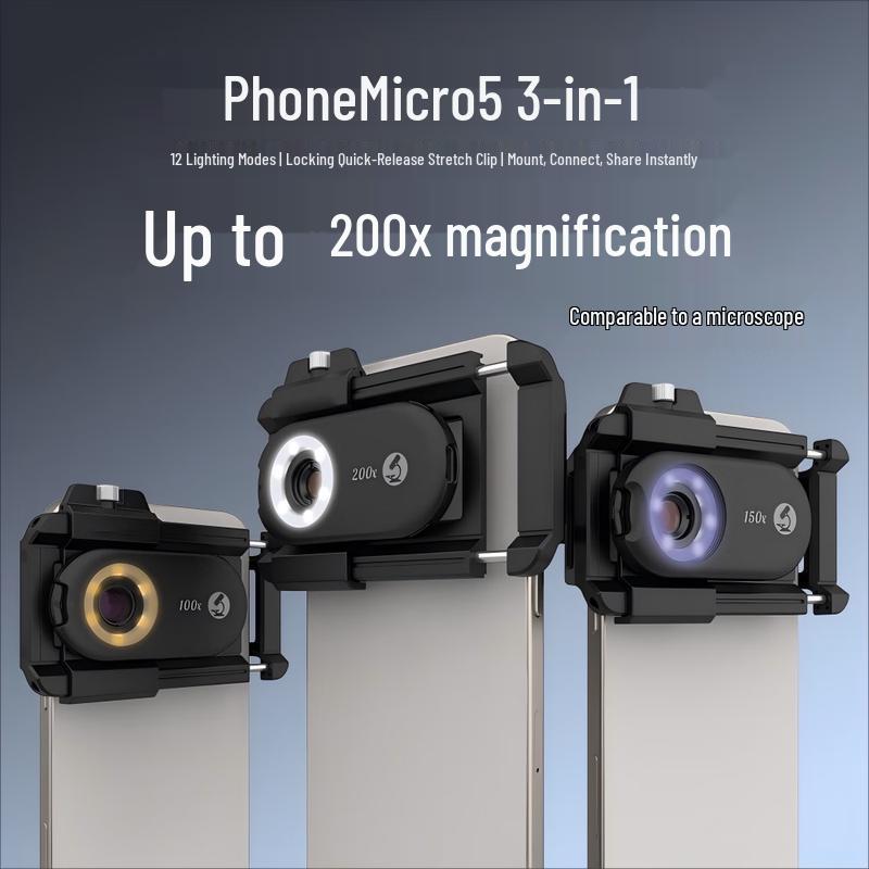 TieXueLing Mobile Phone Microscope & Magnifier