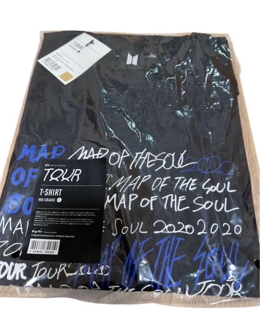 [USED] BTS MAP OF THE SOUL T-shirt, size L, official