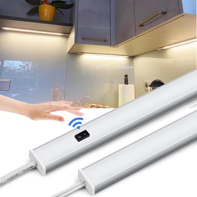 Snímač ručného zametania Svetlo Kuchynské osvetlenie LED lampa pre domácnosť Lampara LED nočné osvetlenie Ručné zapínanie/vypínanie barovej lampy Kompletná sada 30 cm 40 cm 50 cm so zástrčkou EÚ