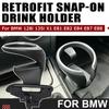 New Car Accessories Black ABS+PC Front Cup Drink Holder Phone Holder Organizer  For BMW 128I 135I 2008-2013 X1 E82 E84 E88