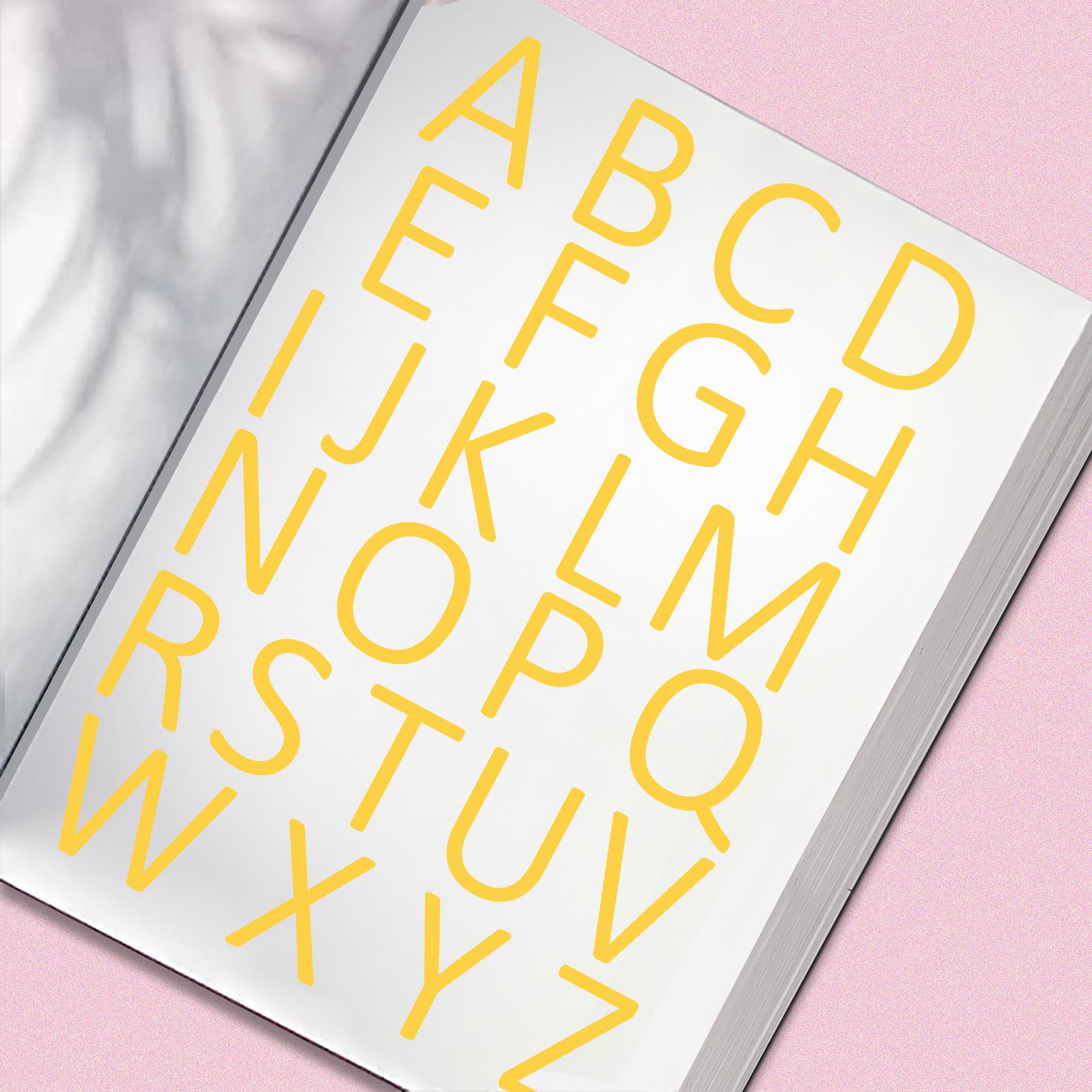 

12 Наклеек с буквами Цветные Английские Цифровые Комбинации Сделай сам Чашка для воды Компьютерная декорация Водонепроницаемые Наклейки для ручного аккаунта