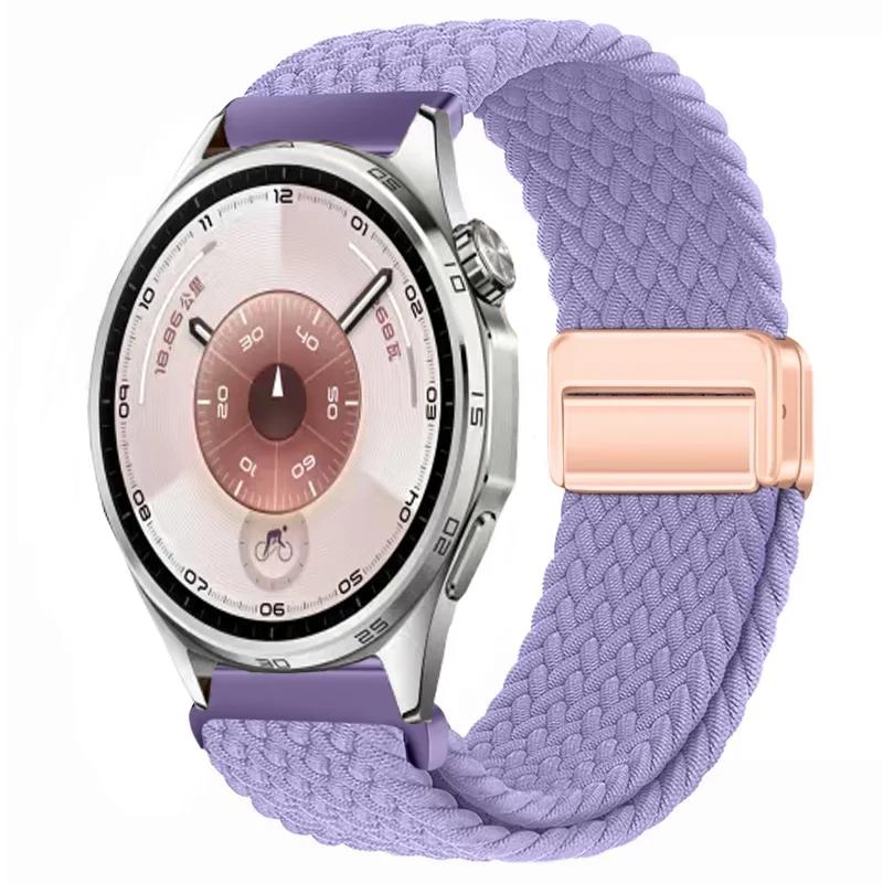 20mm 22mm Magnetisches Nylonarmband für Huawei Watch 5 GT6 Pro GT6 46mm Sportarmband Armband Huawei Watch 4 3 Pro GT5 GT4-3 46mm