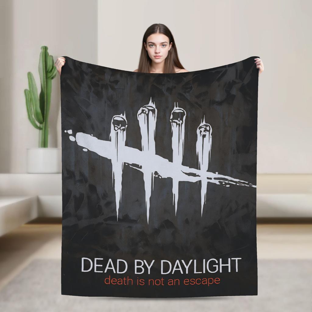 DBD Deads by Daylights  Blanket  Super Warm Street Trend Plush Throw Blanket For Girls Boys Home Decor Flannel Bedspread Cover