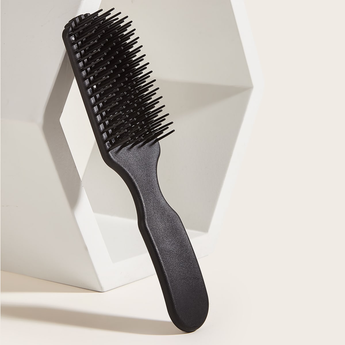 

1pcs Hair Styling 9-claw Comb Scalp Massage Hairbrush for Hair Soft Detangler Straight Curly Wet Hair Comb Hairdressing Tools чорний