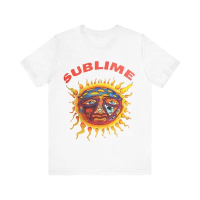 Men's and Women's T-shirts Sublime Vintage Graphic Retro California 90s Unisex Jersey Short Sleeve Tee