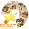 Pet Cat and Dog Chew Plush Toys, Sound-Producing Duck Interactive Chew Toys, Durable Chew Plush Toys for Pets, Universal Pet Toy