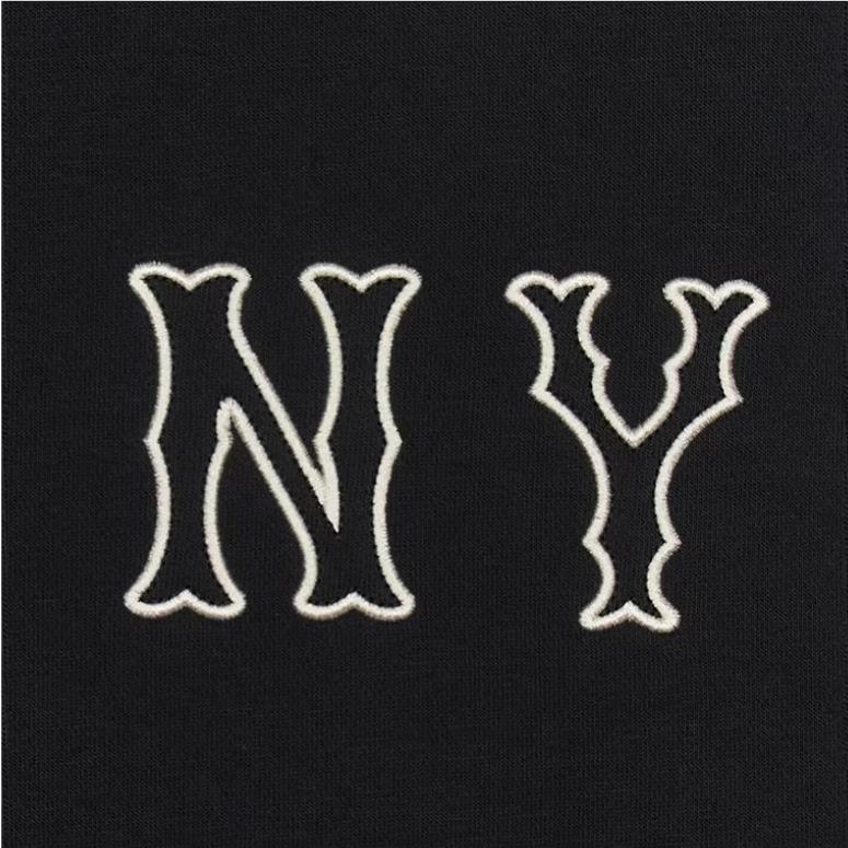 New MLB New York Yankees Sweatshirt Unisex Black 3AMTB3146-50BKS